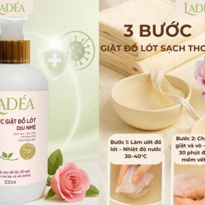 Nước giặt dịu nhẹ cho bé