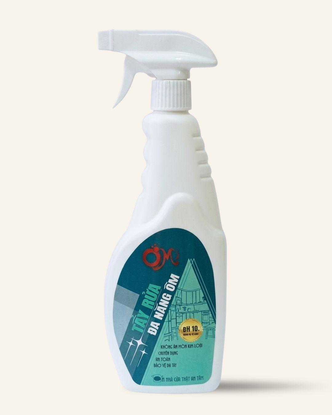 XỊT TẨY RỬA ĐA NĂNG ÔM 