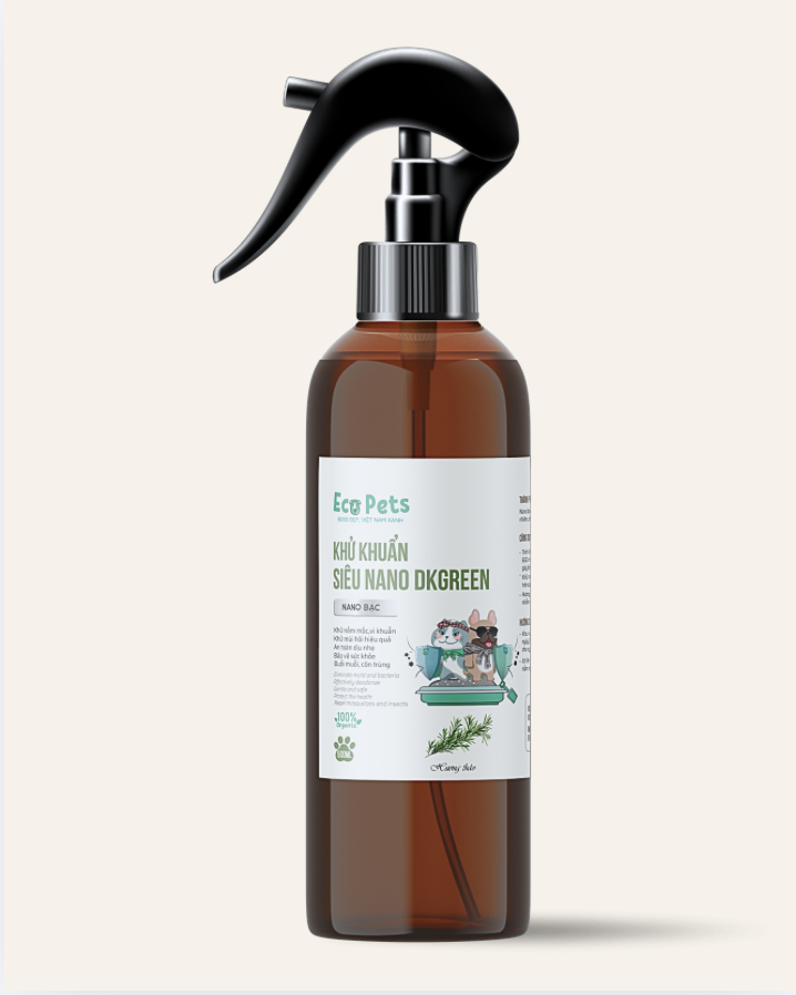 Xịt khử mùi nano bạc - Hương Thảo (Rosemary)
